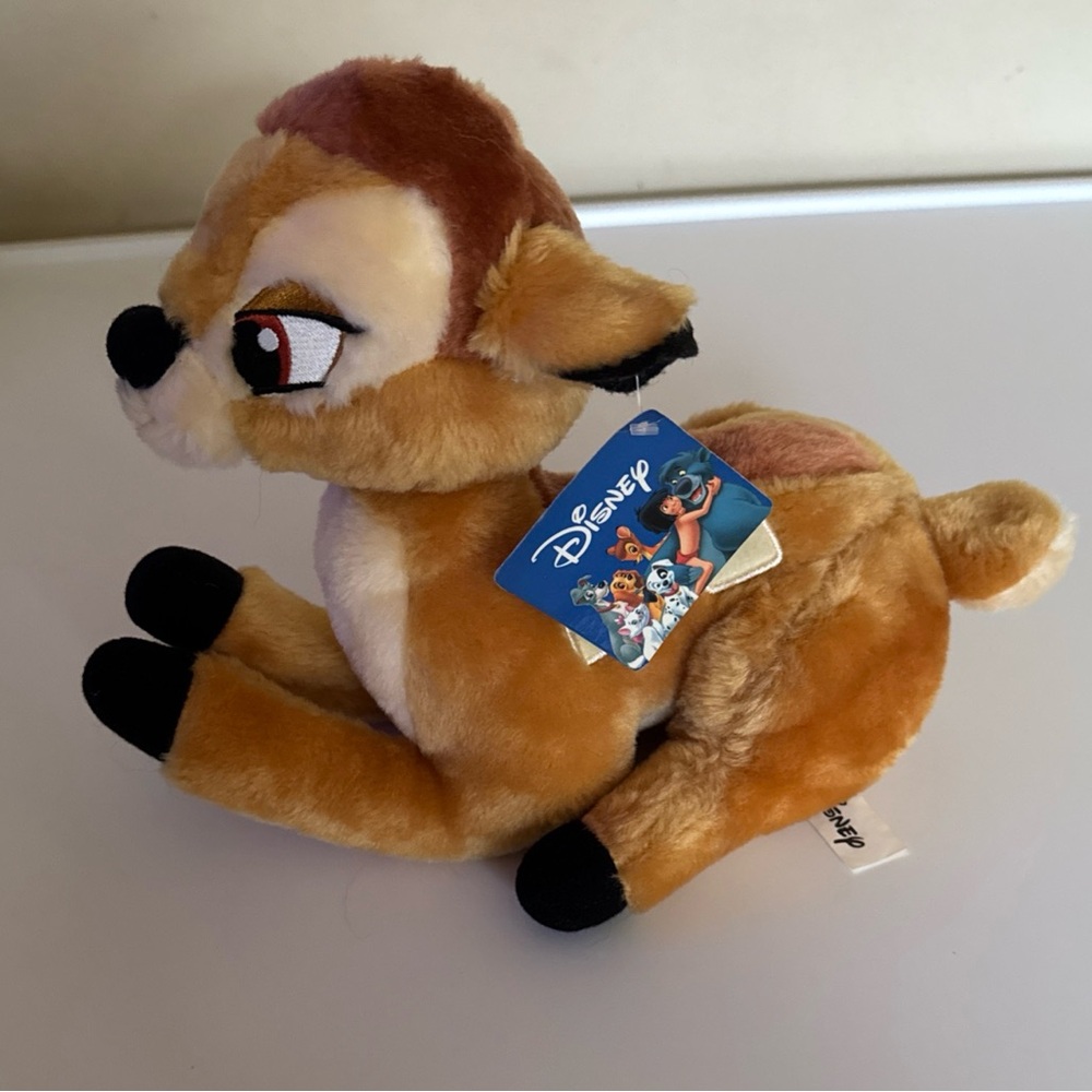 Disney Bambi Plush with Brown and Cream Hues